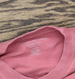 American Eagle Sleeve Super Soft Standard Fit T-Shirt Heavyweight Pale Red S