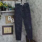 Levi's Womens Y2K Vintage 512 Classic Slim Taper Jeans Black Multi 8 Long