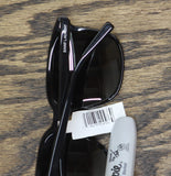 Saint Laurent Womens Square Sunglasses SL 480001M Black / Black 56MM