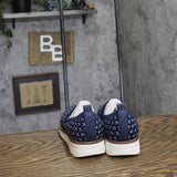 Easy Spirit Valina Slip-On Knit Flex Comfort Shoes SEVALINA15 Dark Blue Multi 6M