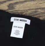 Steve Madden Womens Brushed Rib Knit Headband SMA-5640 Black