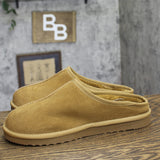 Goodfellow & Co Cruz Genuine Suede Clog Slippers 91308430 Brown 10