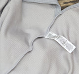 Cuddl Duds Womens Petite Soft Rib Knit 2-Piece Lounge Set A696246 Gray PXS