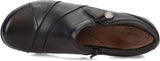 Clarks Women's Channing Ann Slip-On Loafer Shoes 26113341 Black Leather 9W