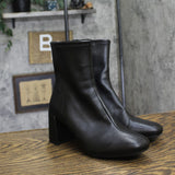 A New Day Pippa Stretch Ankle Boots with Block Heel 87930826 Black 6.5M
