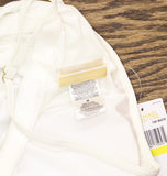 Michael Michael Kors Womens Grommet Tankini Swim Top MM30322 White M