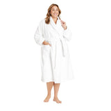 Auden Womens Terry Bath Robe Belted 90499895 White XS/S