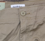 Goodfellow & Co Mens Regular Fit Straight Cargo Pants 85628189 Tan Brown 40x32