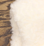 Universal Thread Alpine Faux Shearling Full Zip Puffer Vest Cream Off White L