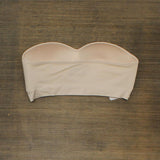 Auden Women's Padded Seamless Bandeau EGGG8 Soft Petal Pink XL