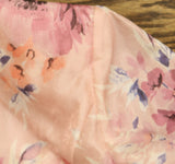 Alex Evenings Floral Printed 3/4 Sleeve Top Pullover Pink Blush / Multi LP