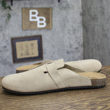 Goodfellow & Co Mens Suede Oswald Clogs 94504666 Taupe Brown 13