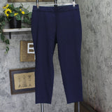 A New Day Womens High-Rise Skinny Ankle Pull-on Pants 93011556 Navy Blue 14