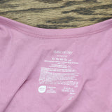 State Of Day Womens Ribbed Sleep Tank Top 100180162MS Mauve Orchid Purple XL