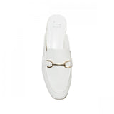 A New Day Womens Sandy Mule Flats with Memory Foam Insole Off White 8.5M