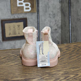 Cat & Jack Toddler Girls Flora Zipper Booties 87834269
