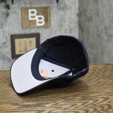 Zkapz Mens Vintage Fitted Virginia State Roadeo 2002 Baseball Hat Navy Blue S/M