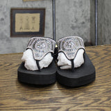 Yellow Box Tomei Clear Womens Thong Rhinestone Sandals 1673edfa59d150 Black 6.5M