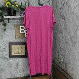 Jessica Simpson Womens Knit Short Sleeve Plus Size T-Shirt Dress 1581974