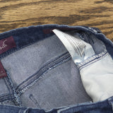 Gloria Vanderbilt Amanda High Rise Straight-Leg Jeans Frisco Blue 10P Short