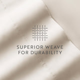 Home Collection 6-Piece Solid Microfiber Bed Sheet Set Ivory Off White Full