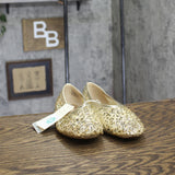 A New Day Sammie Sequin Ballet Flats 94685488 Gold Yellow 8.5M