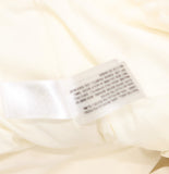 Universal Thread Alpine Faux Shearling Full Zip Puffer Vest Cream Off White L