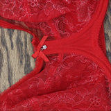Wacoal Plus Size Retro Chic Full Figure Underwire Bra Barbados Cherry Red 40D