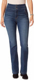 Anne Klein Womens High Rise Slim Boot Jeans 30174690