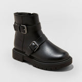 Art Class Girls Cadi Zipper Moto Boots 87831704 Black 1