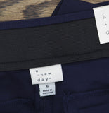 A New Day Womens High-Rise Skinny Ankle Pull-on Pants 93011552 Navy Blue 6