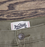 Woolrich X TGT Mid-Rise Straight Fit Cargo Pants 94612190 Olive Green 36x32