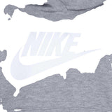Nike Little Boys Club Fleece Sportswear Pullover Hoodie Dark Grey Heather 6