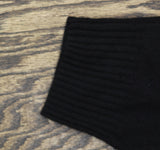 Aqua Womens Front Button Long Sleeve Cashmere V-Neck Cardigan Sweater Black XL