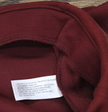 A New Day Womens High Rise Elastic Waist Sandwash Pull-on Pants Maroon Red M