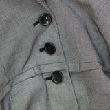 The Limited Womens 3 Button Peplum Blazer Jacket 1667e674335923 Black Multi S