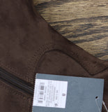 Universal Thread Patsy Tall Fringe Western Boots 94463425 Chocolate Brown 8M