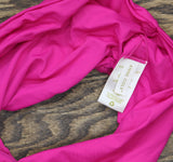 Anne Cole Womens Convertible High Waist Swim Bottom MYMB36001 Hibiscus Pink M
