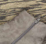 Style & Co. Womens Sayylor Dress Booties 10019630400 Taupe Microsuede Brown 9.5M