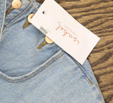 Isabel Maternity By Ingrid & Isabel Shortall Maternity Jean Shorts Light Blue 8