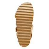 A New Day Womens Tanner Platform Double Band Sandals 91637764 Tan Brown 10M