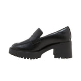 Universal Thread Womens Maisy Loafer Heels with Memory Foam Insole Black 11M