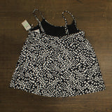 Island Escape Capetown Underwire Tankini Swim Top N760658 Black / White 8