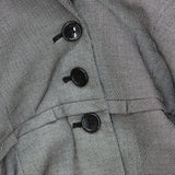 The Limited Womens 3 Button Peplum Blazer Jacket 1667e674335923 Black Multi S