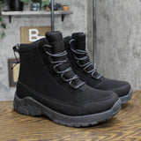All In Motion Men's Blaise Lace-Up Winter Boots 88235850 Black 12