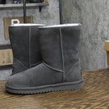 Koolaburra By Ugg Womens Classic Koola Short Boots 1017090 Stone Gray 7M