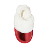 Cat & Jack Toddler Girls Boys Lila Metallic Scuff Slippers 91309311 Red 5T-6T