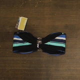 Michael Michael Kors Womens Ring Bandeau Bikini Swim Top MM78289 Black Multi L