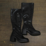 Wild Fable Womens Azzahya Tall Stretch Boots with Memory Foam Insole Black 7M