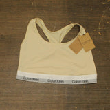 Calvin Klein Modern Cotton Naturals Unlined Wireless Bralette Stone Brown 1X